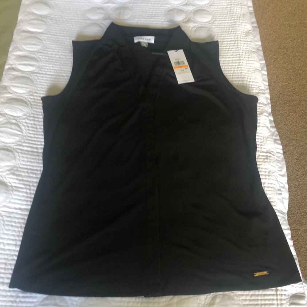 New!Black women’s sleeveless top